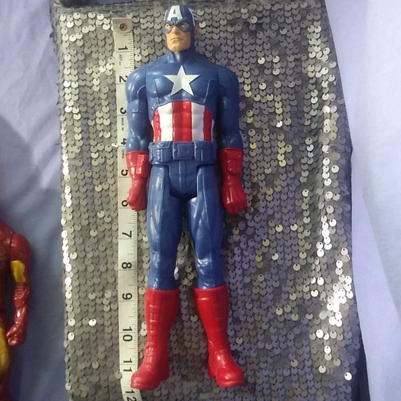 Marvel's Iron Man, Captain America, & THOR,12 INCH - Picture 4 of 12